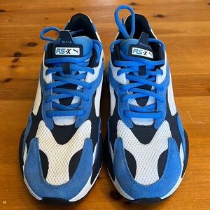Puma Mens RS-X blue and navy size 12